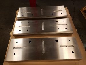 Custom Tapped Tool Mounting Hole Patterns Platens